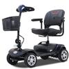 Folding Mobility Scooter for Seniors 4 Wheel Scooter for Adults Electric Medical Scooter Compact for Foldable in Boot Trunk for Traveling with Seniors Blue view 1