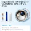 Portable Insulin Cooler, Diabetes Cooler Travel Bag Travel Case, Diabetic Medicine Cooling Cup, Diabetic Medicine Insulina Carrying Bag (Blue) view 3
