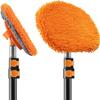 EXTEND-A-REACH Wall Duster Car Duster Chenille Microfiber Cleaning Head // Use by Hand or as Extension Pole Attachment (Pole Sold Separately) view 3