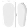 60 Pairs Adhesive Eyeglass Nose Pads Soft Foam Nose Pads Self Anti-Slip Eyeglass Nose Pads Thin Nosepads for Eyeglasses Sunglasses (White) view 3