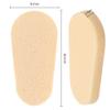 60 Pairs Adhesive Eyeglass Nose Pads Soft Foam Nose Pads Self Anti-Slip Eyeglass Nose Pads Thin Nosepads for Eyeglasses Sunglasses (Skin Color) view 3