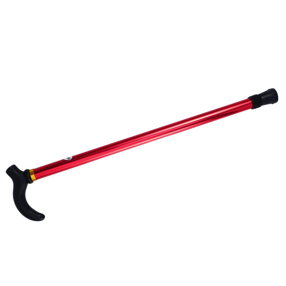 2 Section Folding Cane Walking Cane Stick for Elderly Aluminum Folding Walking s Adjustable Stick Anti- Slip for Old People
