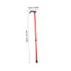 2 Section Folding Cane Walking Cane Stick for Elderly Aluminum Folding Walking s Adjustable Stick Anti- Slip for Old People view 2