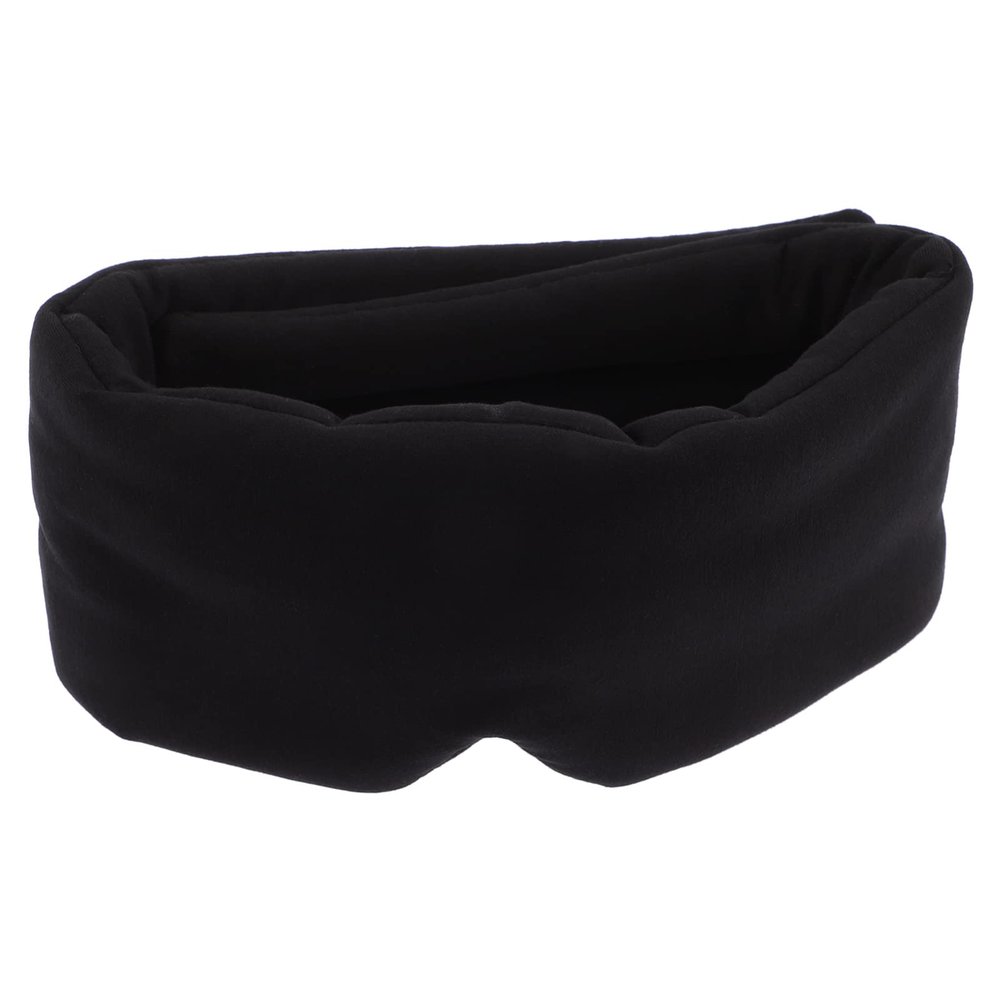 ULTECHNOVO Sleep Mask for Men Women Full Coverage Eye Mask Night Blindfold Wide Office