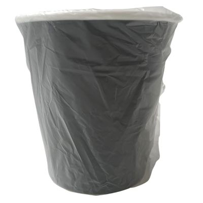 50 PACK - 10 oz. Hotel Motel Room Paper Individually Wrapped Eco-Friendly BLACK Cups Hot Paper Cups