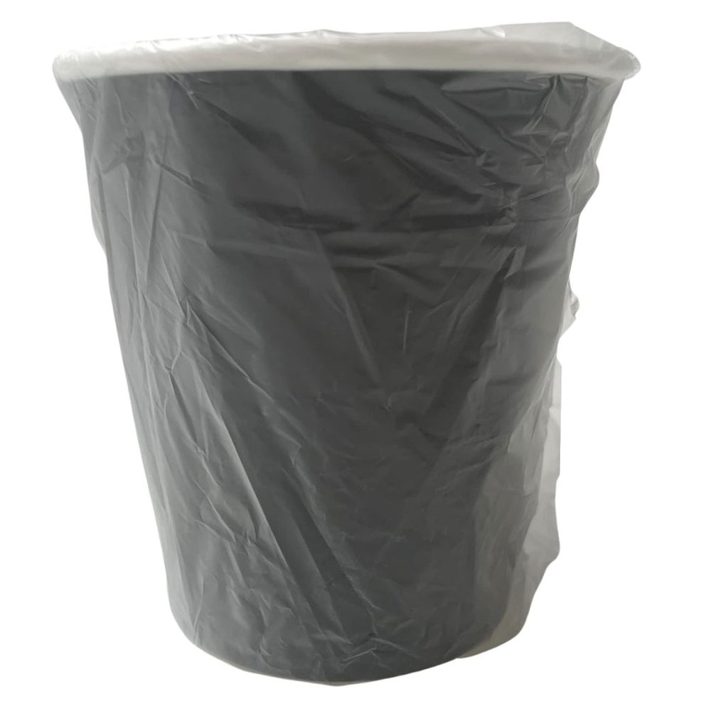 50 PACK - 10 oz. Hotel Motel Room Paper Individually Wrapped Eco-Friendly BLACK Cups Hot Paper Cups