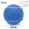 4PCS - Walker Glide Balls,Precut Walker Tennis Balls for Furniture Legs and Floor Protection,Walkers Legs Universal Precut Glide Balls,Heavy Duty Long Lasting Felt Pad Glide Coverings,Fit Most Walkers view 2