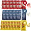 25 Ketchup, 25 Mustard & 25 Mayo Packets - 75 Total Condiment Packs (approximately 25 packets each) view 1
