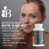 Bronson Biotin 10,000mcg, Supports Healthy Hair, Skin and Nails, Vegetarian, Non-GMO, 360 Tablets view 3