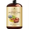Handcraft Blends USDA Organic Jojoba Oil | Cold-Pressed | 28 Fl Oz | 100% Pure & Natural | for Hair, Skin & Face | Premium Grade Carrier Oil | for Massage & Aromatherapy | Hexane-Free view 1