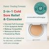 Coverology Cold Sore Treatment & Cold Sore Concealer - The Best Full Coverage Cold Sore Cover Up Makeup to Help Disguise and Soothe - Light view 2