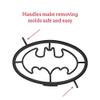 Whiskware Justice League Silicone Pancake Mold and Shaper, Breakfast Art, Dishwasher Safe, BPA and Phthalate Free Plastic, Wonder Woman view 4