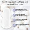 SANDIS Feminine Pad for Women - Large 48 Count 100% Organic Cotton Ultra Thin with Wings for Periods Menstrual Pads Sanitary Napkins Super Absorbency Leak Protection view 2
