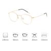 LKP Blue Light Reading Glasses Titanium Alloy Frame Lightweight Anti Blue Light Lens Eyewear For Men And Women Silver +0.75(Black,+1.50) view 4