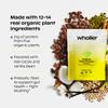 wholier Organic Plant Protein + Prebiotics. Clean Vegan Protein. 21g of Protein. 14 Real Plant Ingredients. Prebiotic Fiber. No Natural Flavors, Gums or Fillers. Creamy Cacao (1 lb. 4 oz.) view 2
