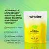 wholier Organic Plant Protein + Prebiotics. Clean Vegan Protein. 21g of Protein. 14 Real Plant Ingredients. Prebiotic Fiber. No Natural Flavors, Gums or Fillers. Creamy Cacao (1 lb. 4 oz.) view 3