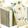 150 Pcs Floral Napkins 3 Ply Disposable Paper Guest Towels Napkins for Bathroom Wedding Anniversary Birthday Party Baby Shower Decorative Towels (Magnolia) view 1
