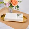 White Dinner Napkins Disposable - 100Pack Linen-Feel Paper Napkins with Built-in Flatware Pocket, Prefolded Cloth Like Paper Napkins Bulk For Dinner, Wedding, Party or Everyday Use view 3