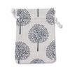 KISSITTY 20pcs Tree of Life Pattern Printed Burlap Drawstring Bags Gift Packing Pouches Cloth Storage Bags for Jewelry Gifts Birthday Party Favors Wrapping 3.93-4.01x5.51-5.67inch view 2