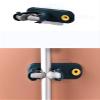 2in1 Bathroom Mop Bracket Wall-Mount Sticker Easy-Install Strong Burden Side Hook Duster Cloth Supporter housewares Nail-Free (Navy Blue) view 1