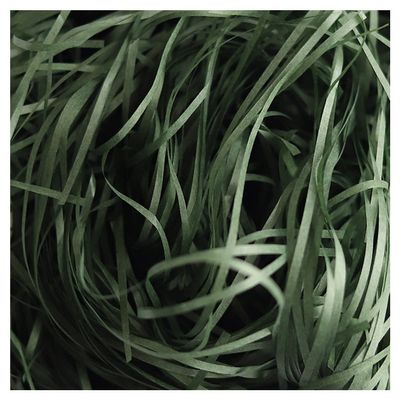 homeemoh 100g Shredded Crinkle Confetti Easter Grass Basket Filler Raffia Paper Shred Filler for Packaging Filling Gift Boxes,Army Green