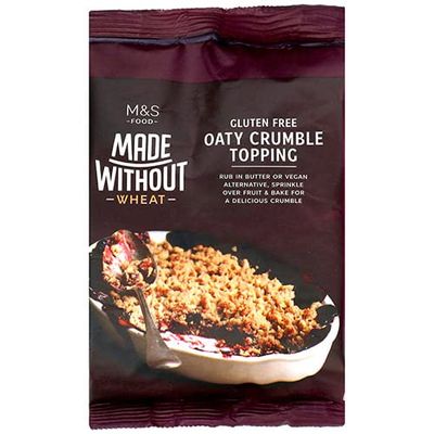 Marks and Spencer Made Without Oaty Crumble Topping. 225g