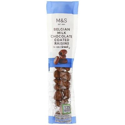 Marks and Spencer Choc Coated Raisins 30g