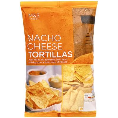Marks and Spencer Nacho Cheese Tortillas 200g