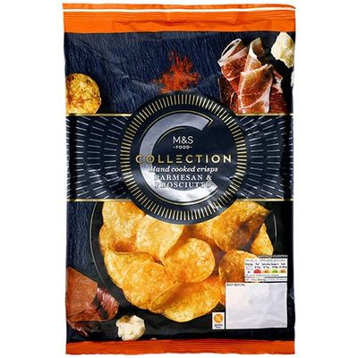 Marks and Spencer Handcooked Prosciutto & Formaggi Crisps 150g