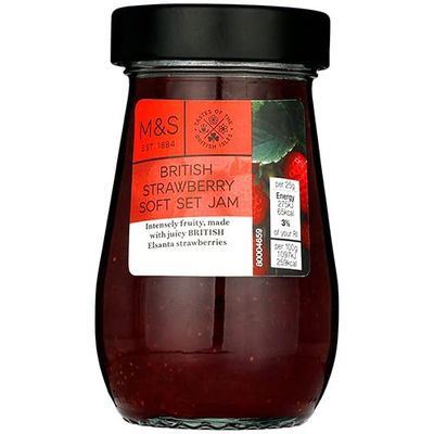 Marks and Spencer British Strawberry Jam 250g