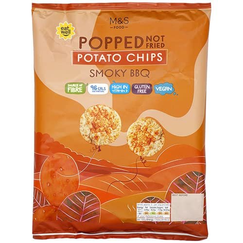 Marks and Spencer Popped Chips Smoky Bbq 80g
