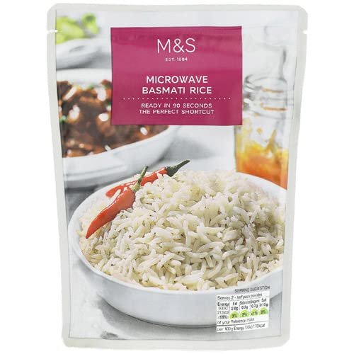 Marks and Spencer Microwave Basmati Rice 250g