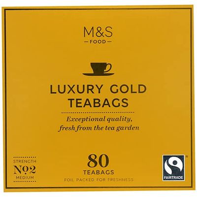 Marks and Spencer Luxury Gold 80 Teabags 250g