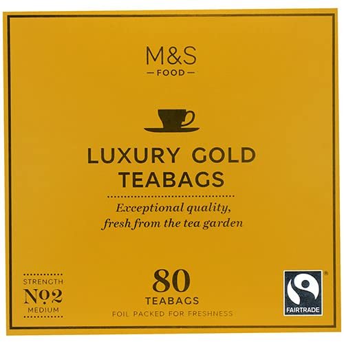 Marks and Spencer Luxury Gold 80 Teabags 250g