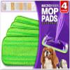 Orighty Reusable Mop Pads Compatible with Swiffer WetJet - Microfiber Pad Refill Machine Washable for Household Cleaning - Cleaning Floor Mop Head Pads Work Wet and Dry - Pack of 4 view 1