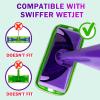 Orighty Reusable Mop Pads Compatible with Swiffer WetJet - Microfiber Pad Refill Machine Washable for Household Cleaning - Cleaning Floor Mop Head Pads Work Wet and Dry - Pack of 4 view 2