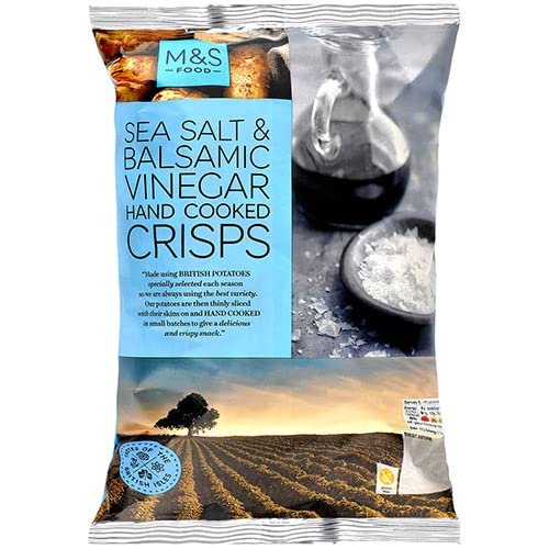 Marks and Spencer Handcooked Sea Salt & Vinegar Crisps 150g