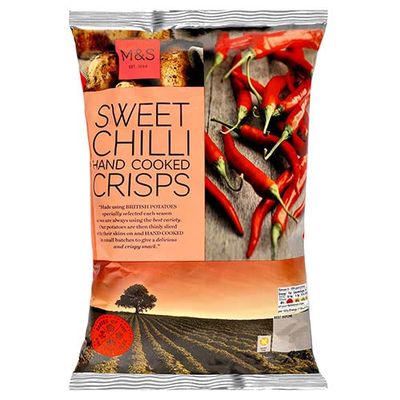 Marks and Spencer Handcooked Sweet Chilli Crisps 150g