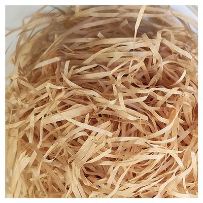homeemoh 100g Shredded Crinkle Confetti Easter Grass Basket Filler Raffia Paper Shred Filler for Packaging Filling Gift Boxes,Light Khaki