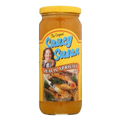2 Set - SAUCY SUSAN Sauce Peach Apricot Original, 19 oz