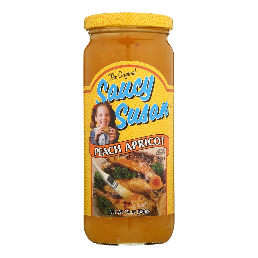 2 Set - SAUCY SUSAN Sauce Peach Apricot Original, 19 oz
