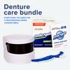 Smile Again Care Kit, Denture, Retainer & Aligner Care and Cleaning Bundle with Ultrasonic Denture & Retainer Cleaner, Brush, Denture Cleaning Solution, and Informational Brochure, Pack of 3 view 2