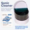 Smile Again Care Kit, Denture, Retainer & Aligner Care and Cleaning Bundle with Ultrasonic Denture & Retainer Cleaner, Brush, Denture Cleaning Solution, and Informational Brochure, Pack of 3 view 3