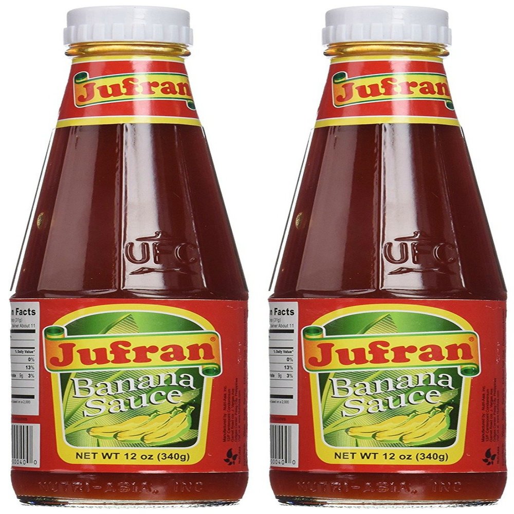 2 set Jufran Banana Sauce, 12 oz x 2 bottles