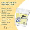 Nellie's Dishwasher Powder - Superior Grease Penetration, Powerful Plant-Based Formula, Safe for Septic Systems, Advanced Food Particle Dislodging, Eco-Conscious Cleaning - 1,100 Scoop Bulk Bucket view 3