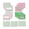 15 Custom Pink and Green notecards |Sorority Inspired | Thank you, Birthday, Sisterhood and all occasion cards view 1