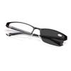 LKP Photochromic Anti Blue Light Reading Glasses Progressive Multifocal Outdoor Glasses Sunglasses Half Metal Frame 1pack(Black,+2.50) view 1
