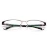 LKP Photochromic Anti Blue Light Reading Glasses Progressive Multifocal Outdoor Glasses Sunglasses Half Metal Frame 1pack(Silver,+2.00) view 2