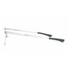 LKP Presbyopia Glasses, Adjustable Reading Glasses Metal Frame Readers For Unisex Reading Eyeglasses Diopter +2.50(Silver,+1.50) view 2