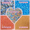 Confect Tropical Paradise Sprinkles | Celebration Sprinkles | Mix Bronze Dragees | Midnight Blue Jimmies | Edible Blue Sparkling Sugar | Sprinkles for Cake Decorations | Vegan, Gluten-Free, Nut-Free, Soy-Free, Dairy-Free, Palm Oil-Free - 5 Oz view 3